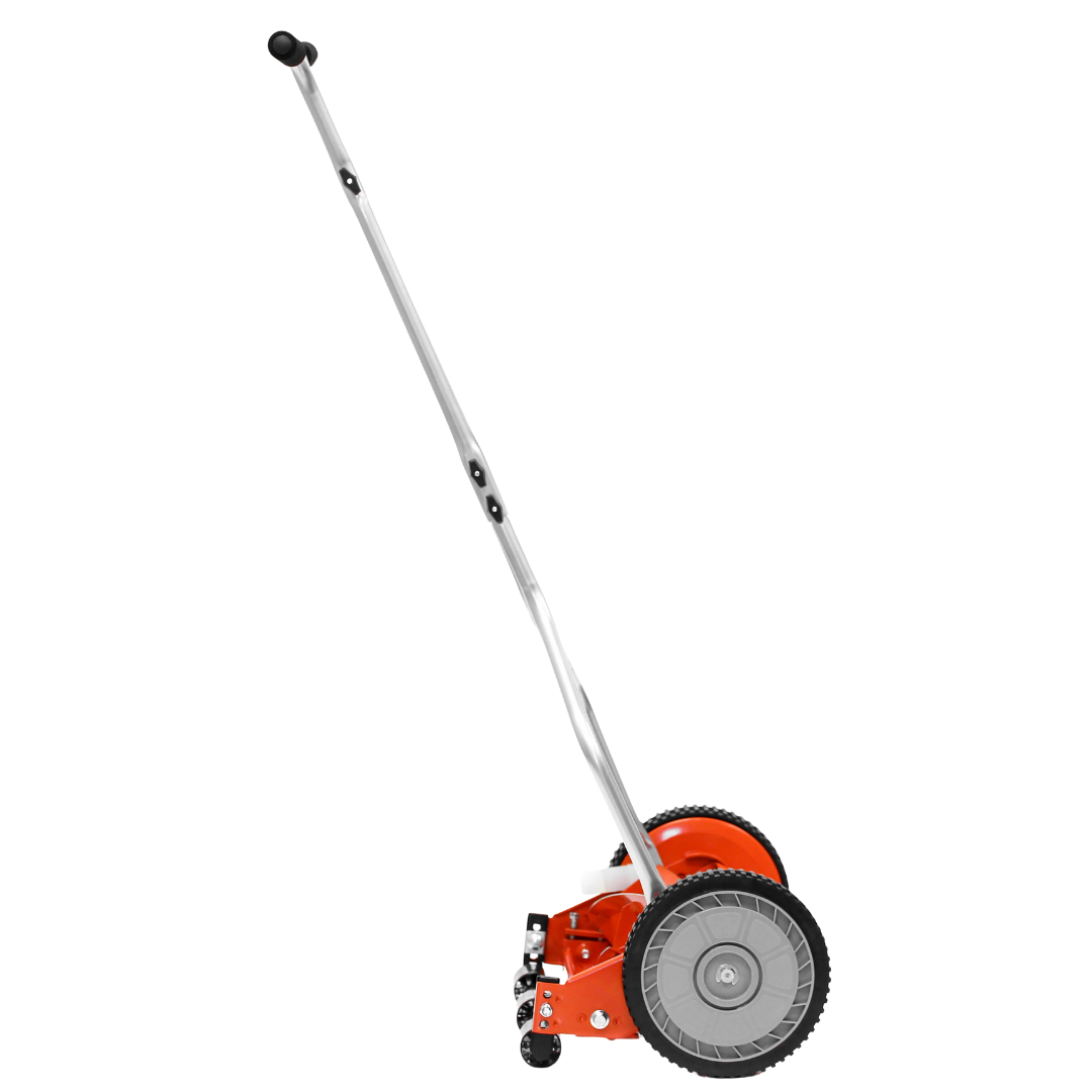 Omar's Discount Tires & Auto Repairs 14-Inches 4 Reel Lawn Mower
