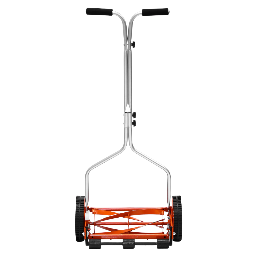 Omar's Discount Tires & Auto Repairs 14-Inches 4 Reel Lawn Mower