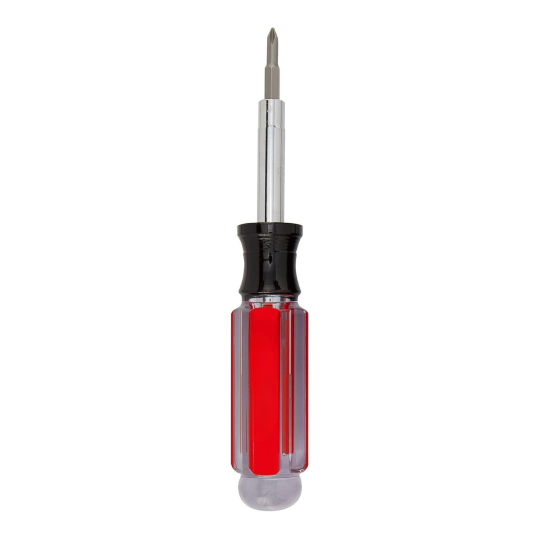 Omar's Discount Tires & Auto Repairs 8-Inches Multi-Bit Screwdriver
